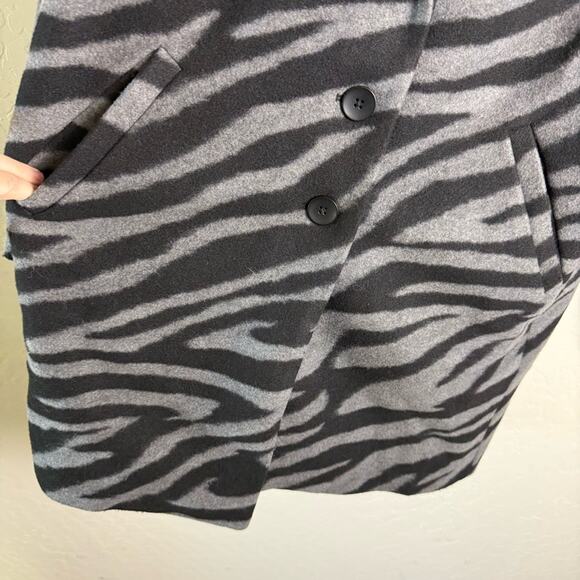 Torrid Grey Tiger Wave Jacquard Blazer Style Coat 2X NWT 40995116 - Picture 7 of 16